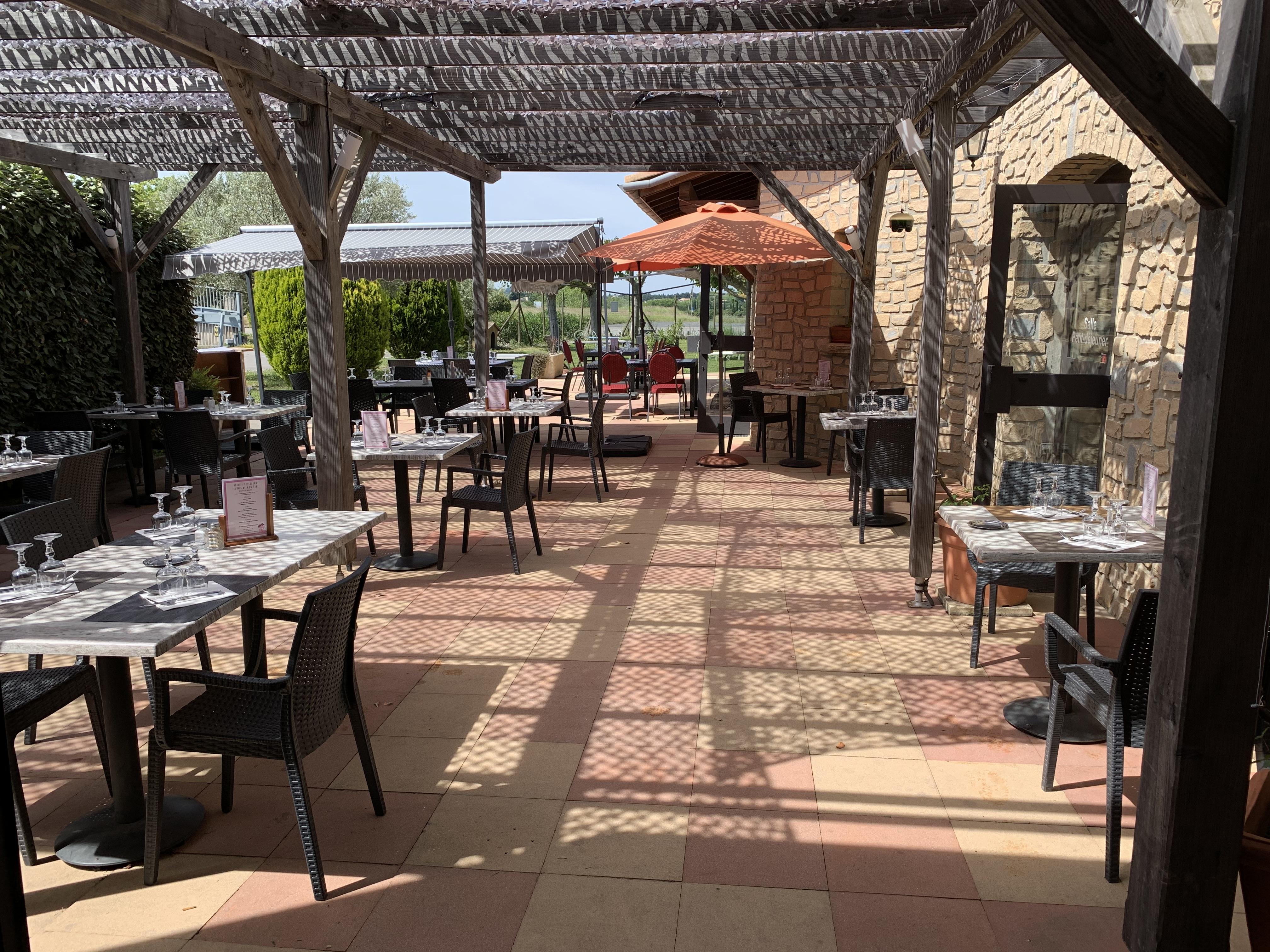 Logis Hotel Restaurant Le Mas De Mon Pere Saint-Jean-le-Centenier Exterior photo