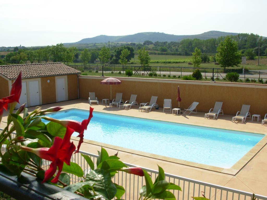 Logis Hotel Restaurant Le Mas De Mon Pere Saint-Jean-le-Centenier Exterior photo